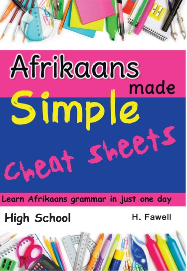 Afrikaans Made Simple Cheat Sheets β HoΓ«rskool omslag