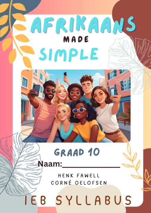 Afrikaans Made Simple Graad 10 werkboek-omslag