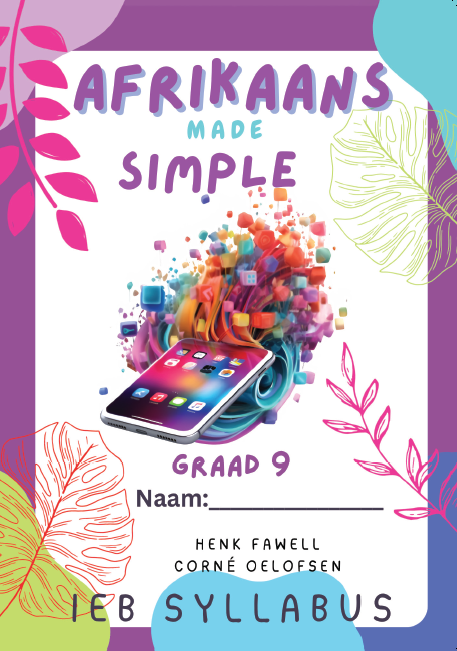 Afrikaans Made Simple Graad 9 werkboek-omslag